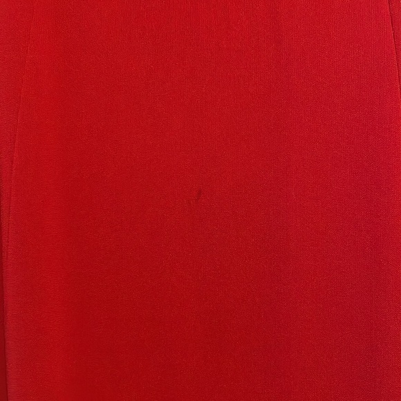 Badgley Mischka VINTAGE RED jersey gown size 8 - Picture 7 of 15